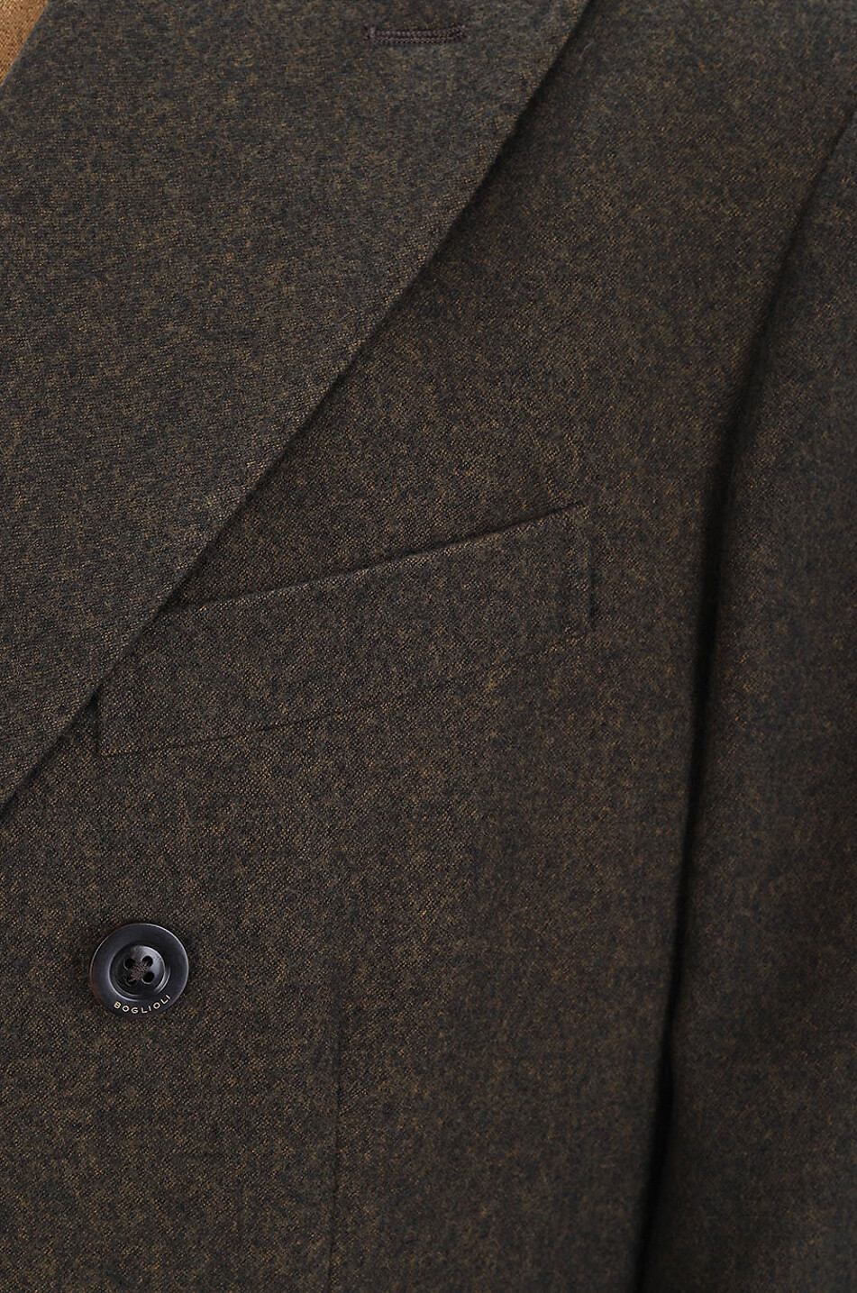 Double-breasted wool blazer