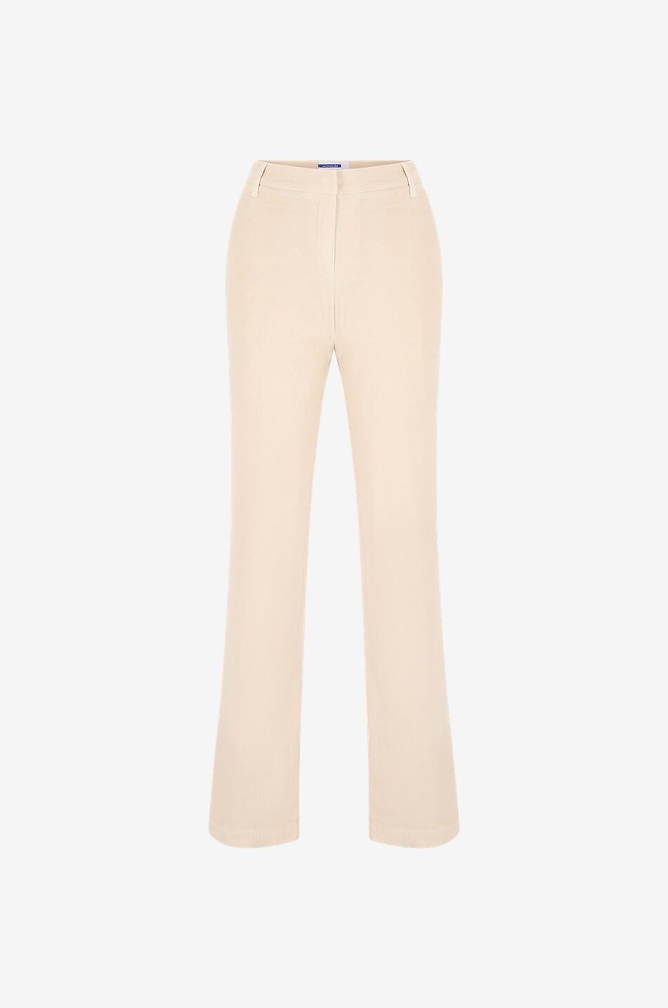 JACOB COHEN Pantalon droit décontracté en velours côtelé Selena Femme Beige clair 1