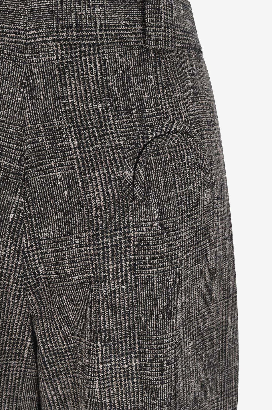 Pantalon large en tweed Husi Antara