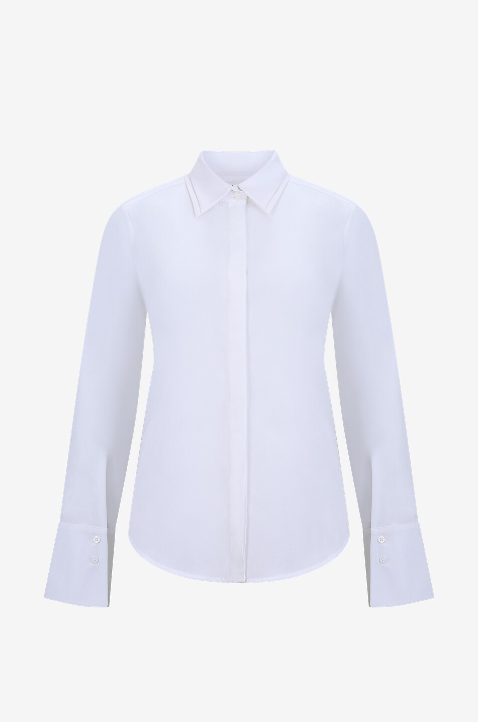 Langärmeliges Hemd aus Baumwolle Kirstie