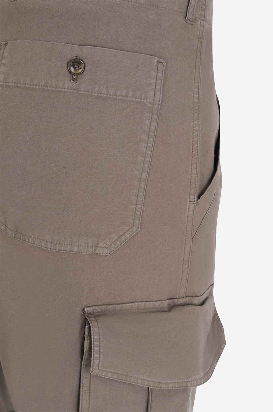 OFFICINE GENERALE Kenny cotton cargo trousers Men GREEN 3