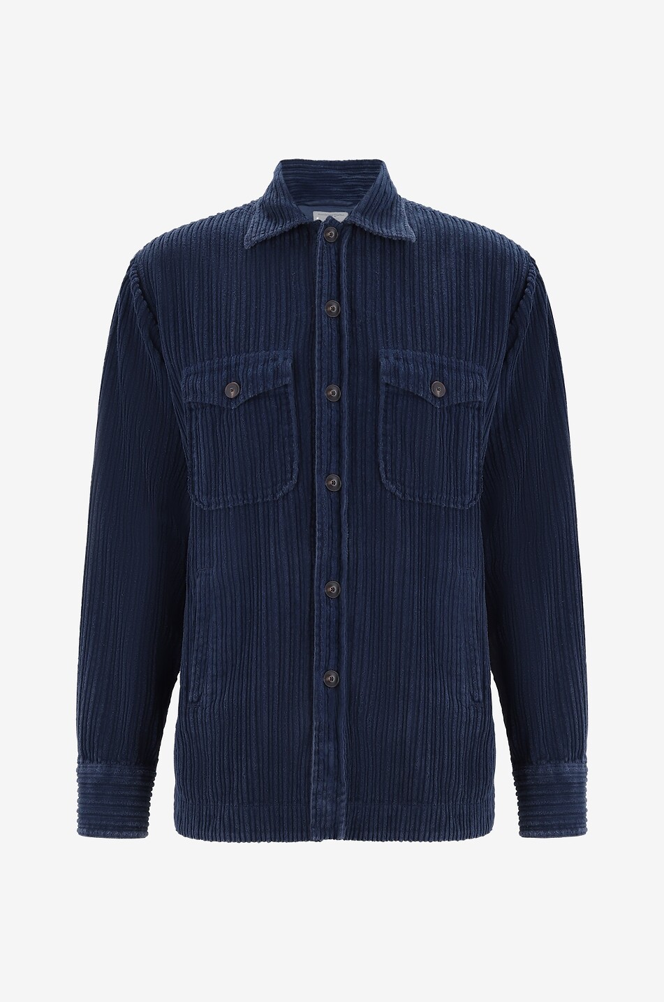 Surchemise en velours côtelé épais