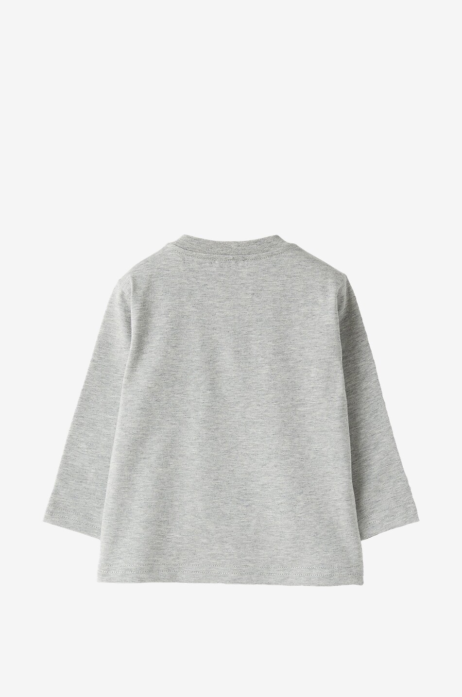IL GUFO Baby-Langarm-T-Shirt mit Print Fuchs Baby GRAU 2