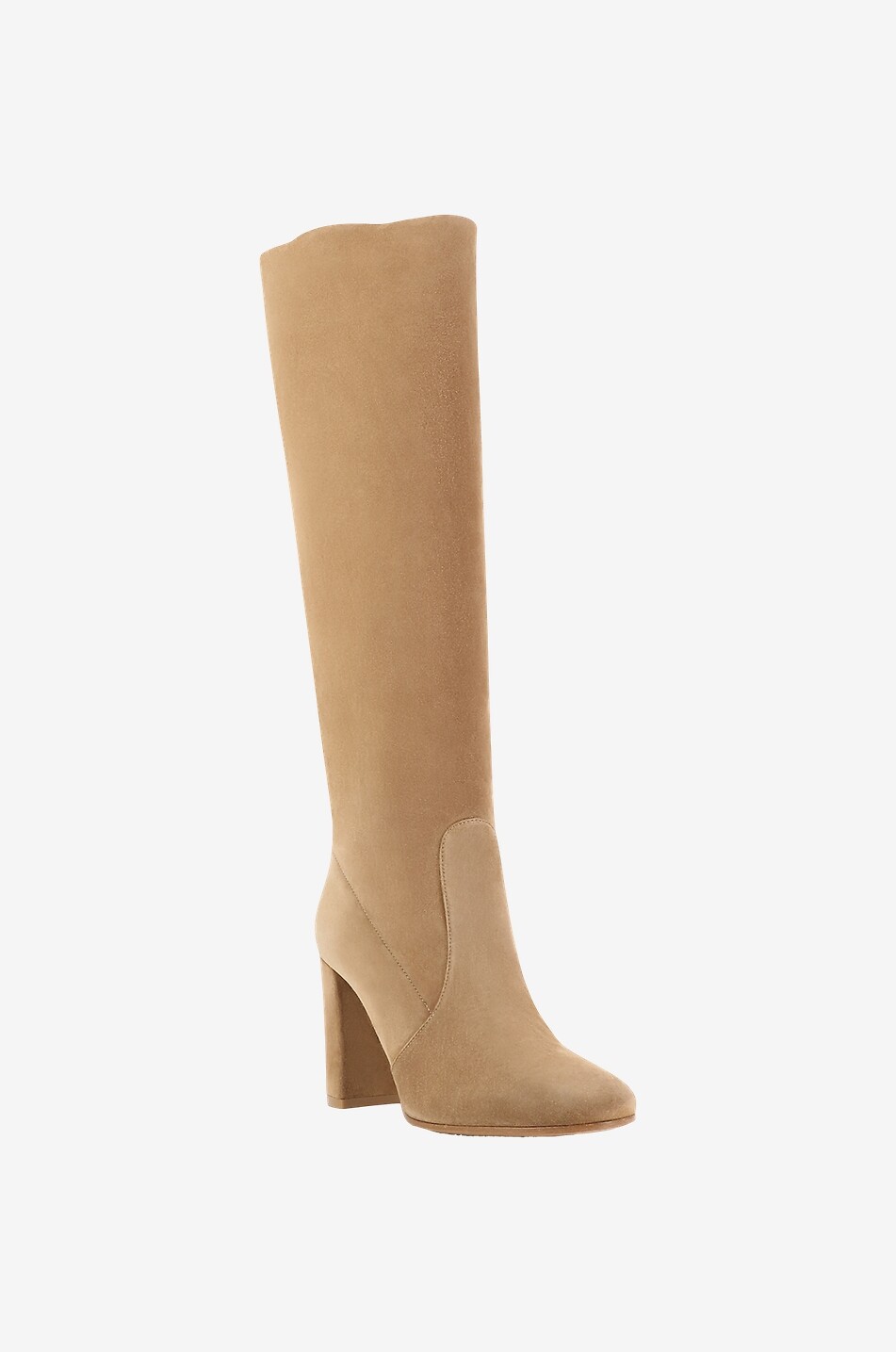 Glen 85 suede ankle boots with block heels
