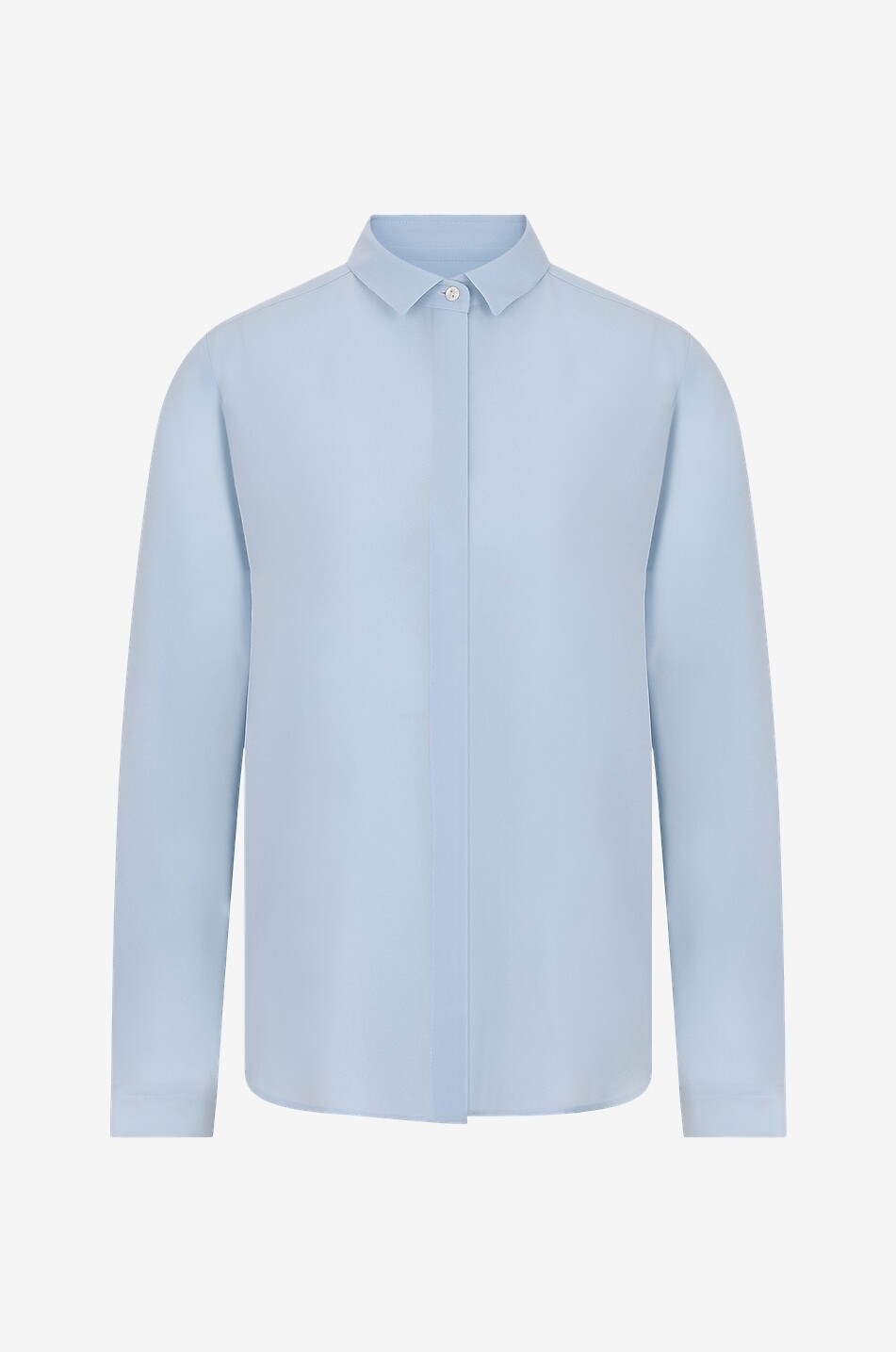 Langärmeliges Hemd aus Seide Deanna