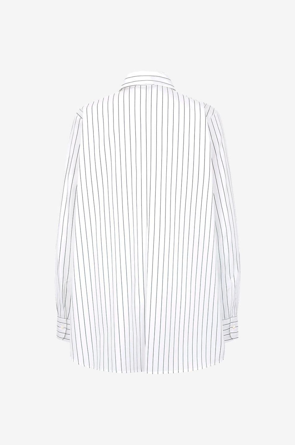Chemise rayée à manches longues en coton Jsala