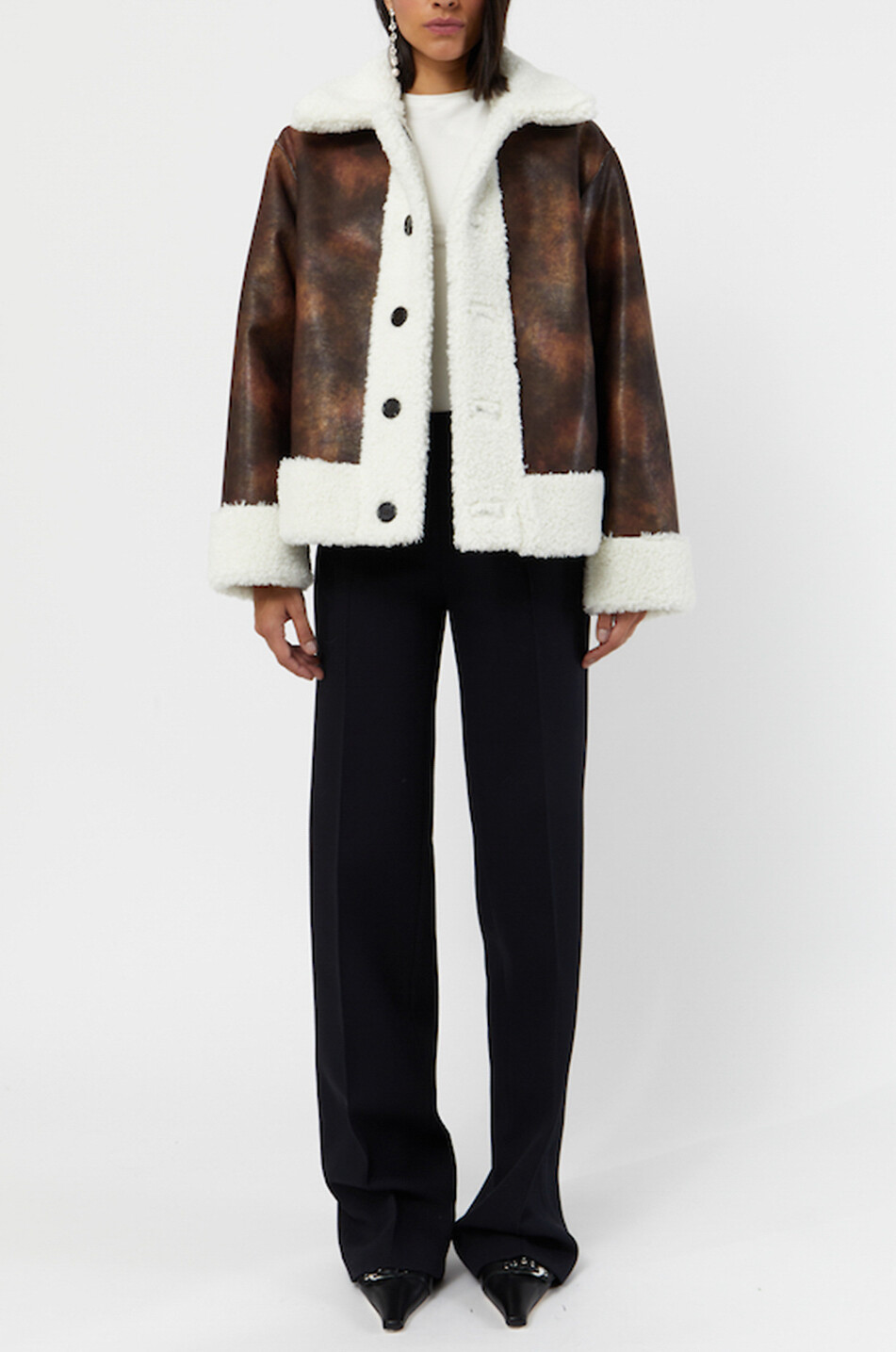 Charlie reversible boxy jacket
