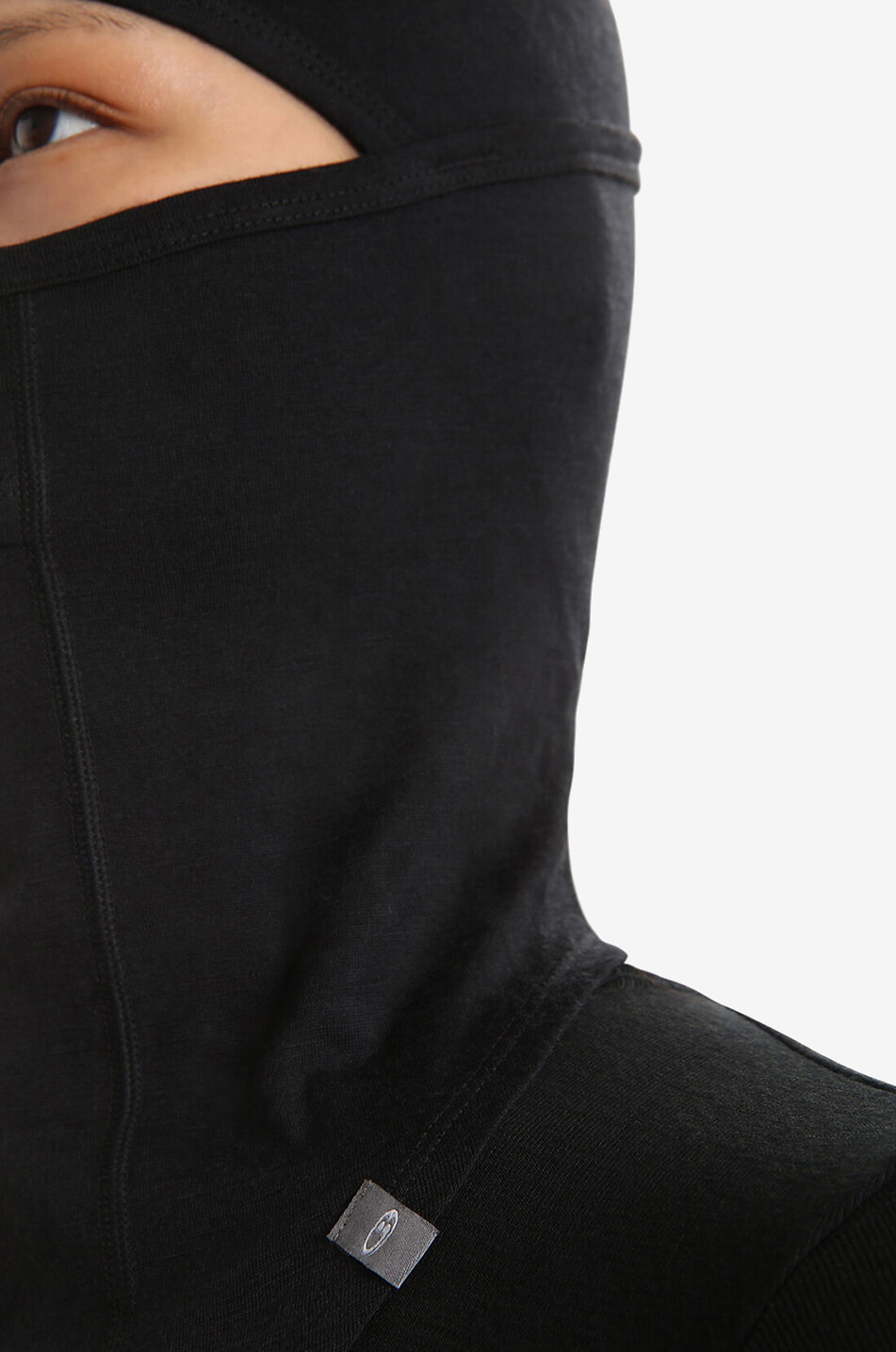 ICE BREAKER Cagoule de ski en laine mérinos Oasis Femme NOIR 4