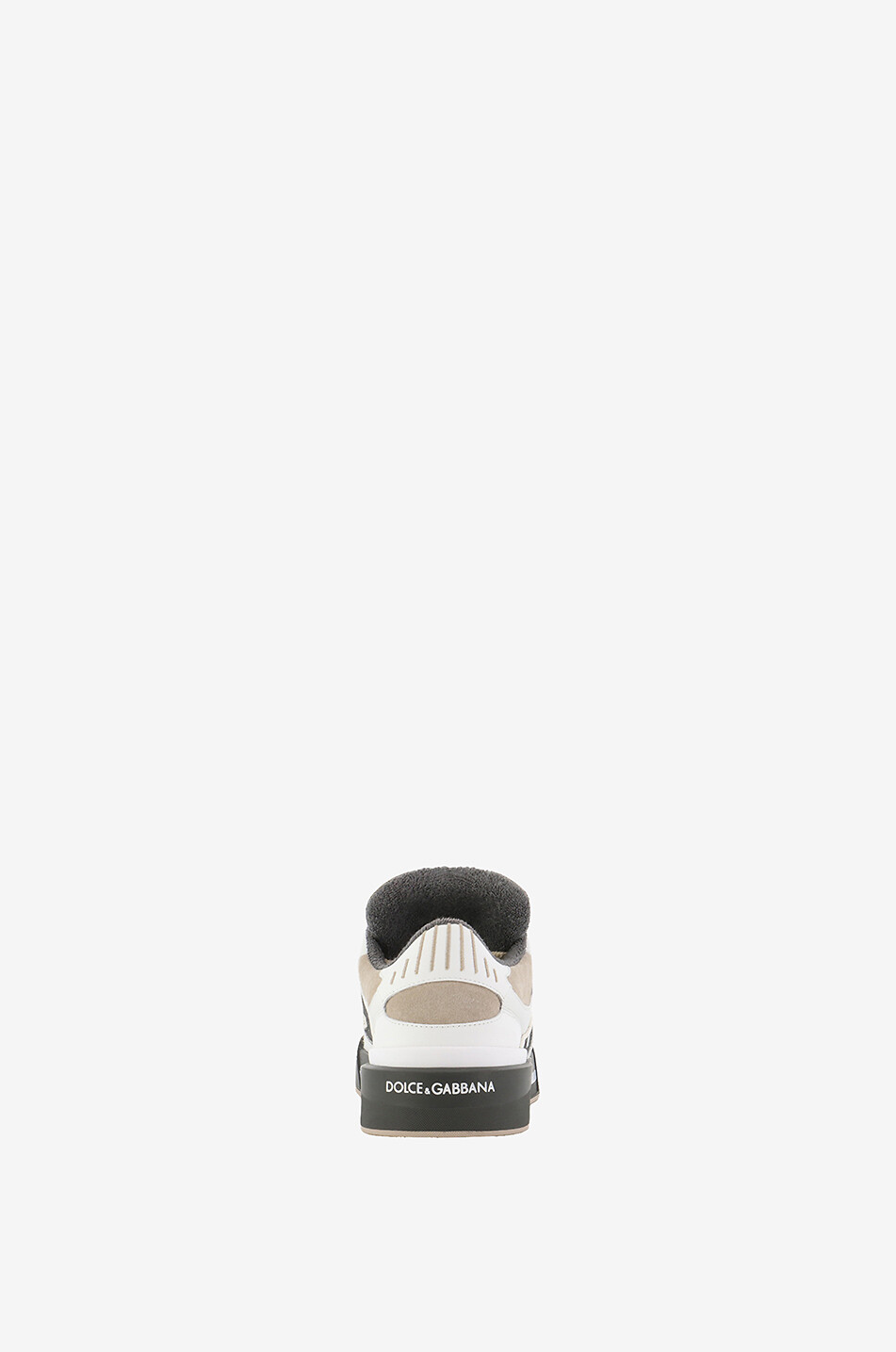 Niedrige Materialmix-Sneakers New Roma