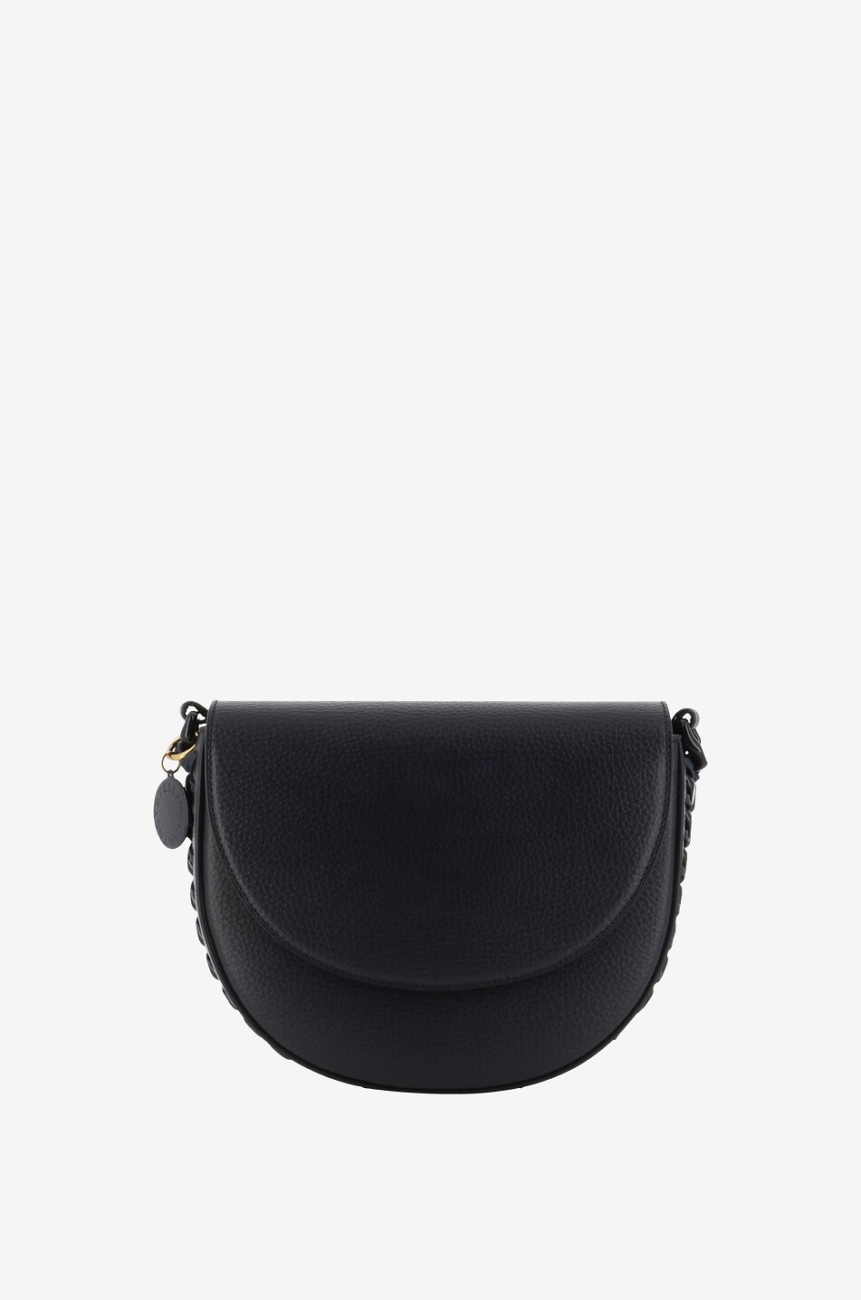 Frayme Medium grained faux leather saddle bag