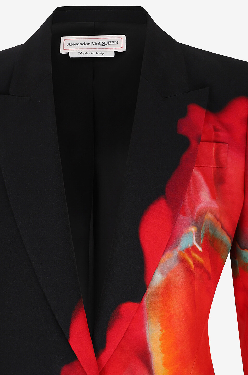 Einreihiger taillierter Blazer Solarised Petal