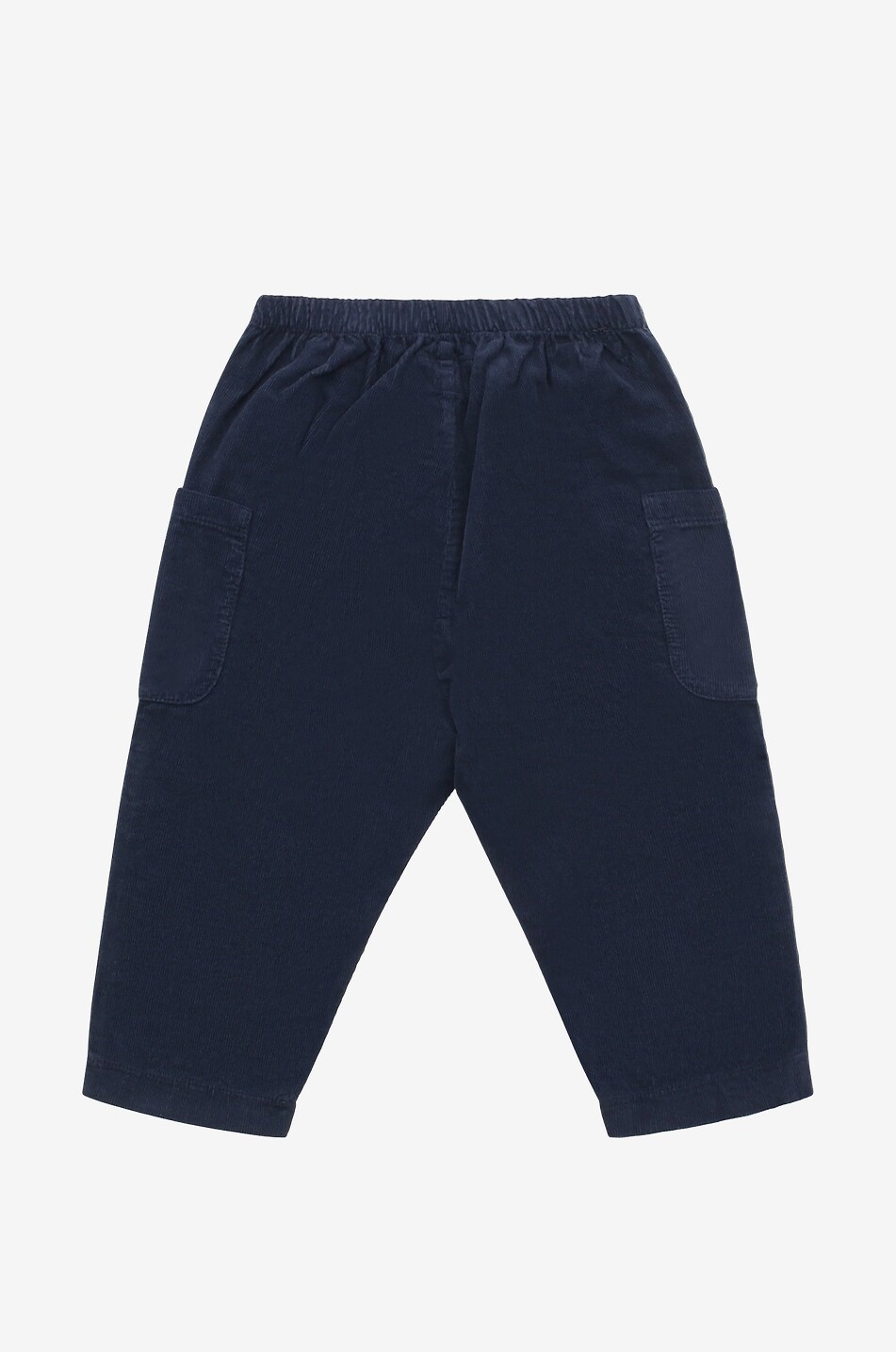 Corduroy baby cargo trousers