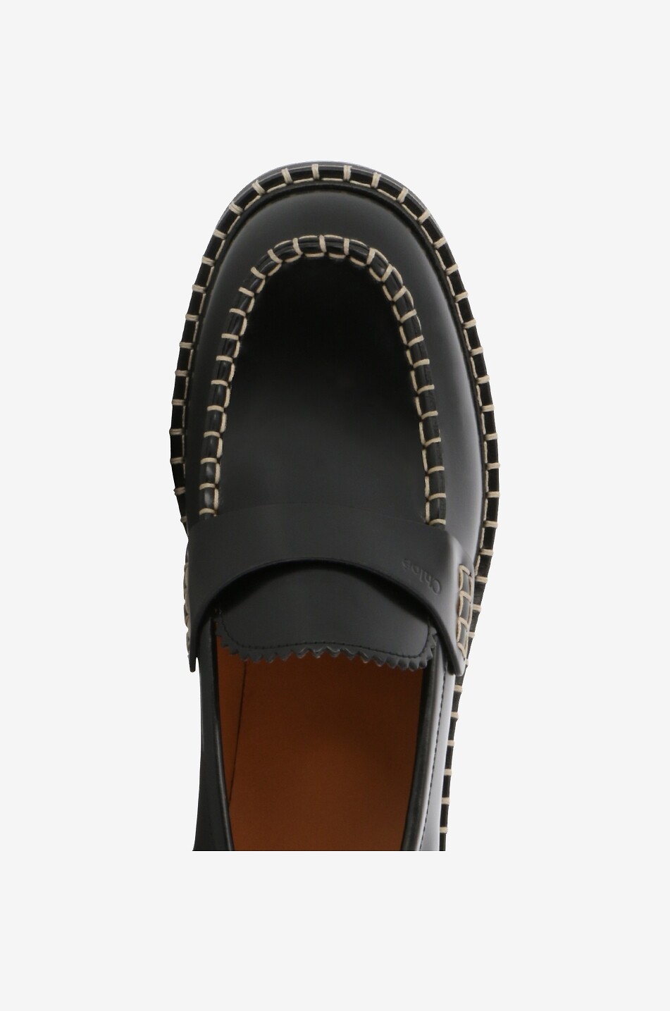 Noua brushed smooth leather loafers