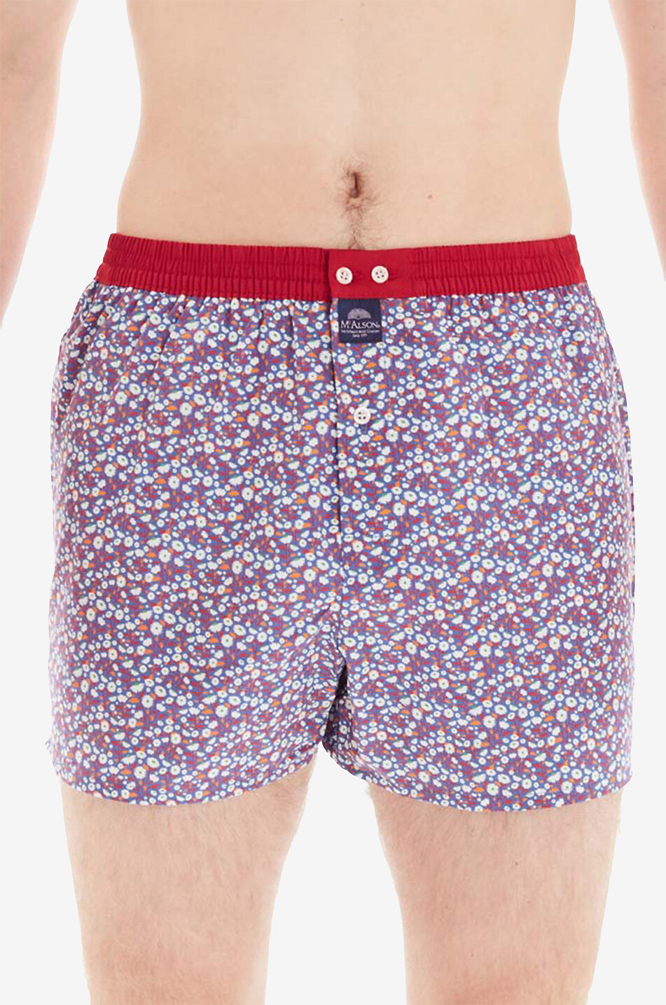 MC ALSON Boxershorts aus Baumwolle Herren ROT 2
