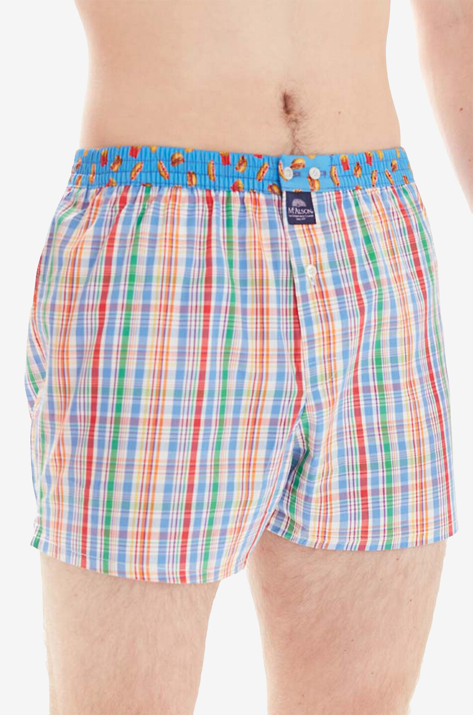 MC ALSON Caleçon en coton Homme MULTICOLORE 3