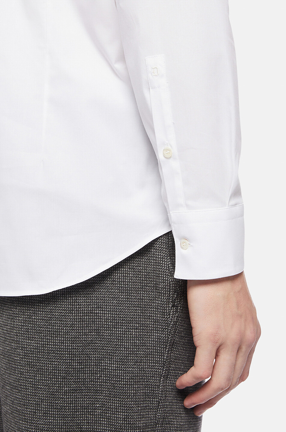 Chemise à manches longues en coton