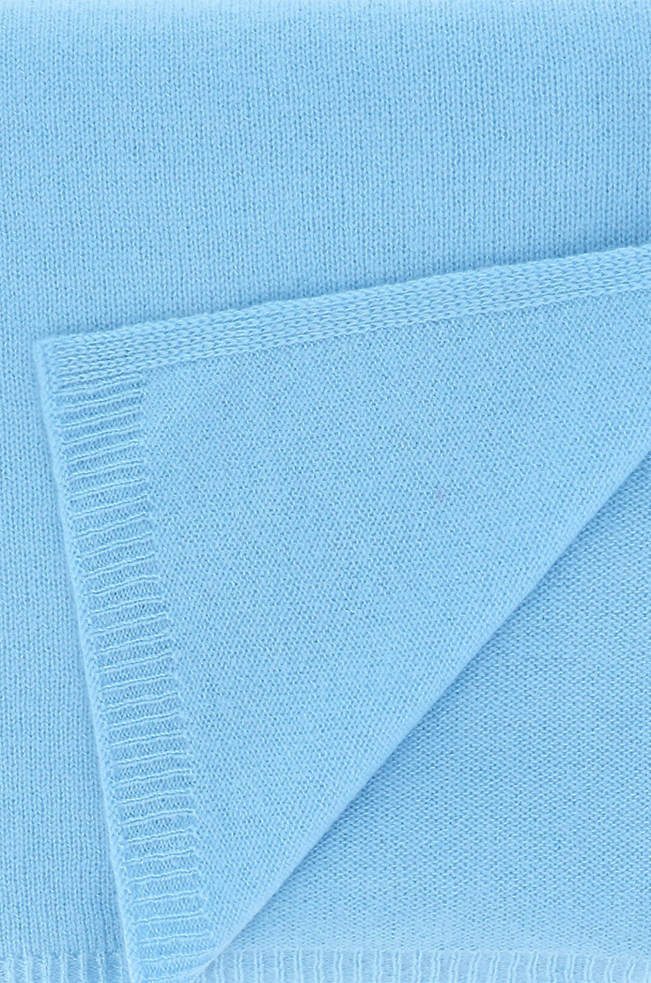 BONGÉNIE Écharpe en maille de cachemire bio Femme BLEU 2