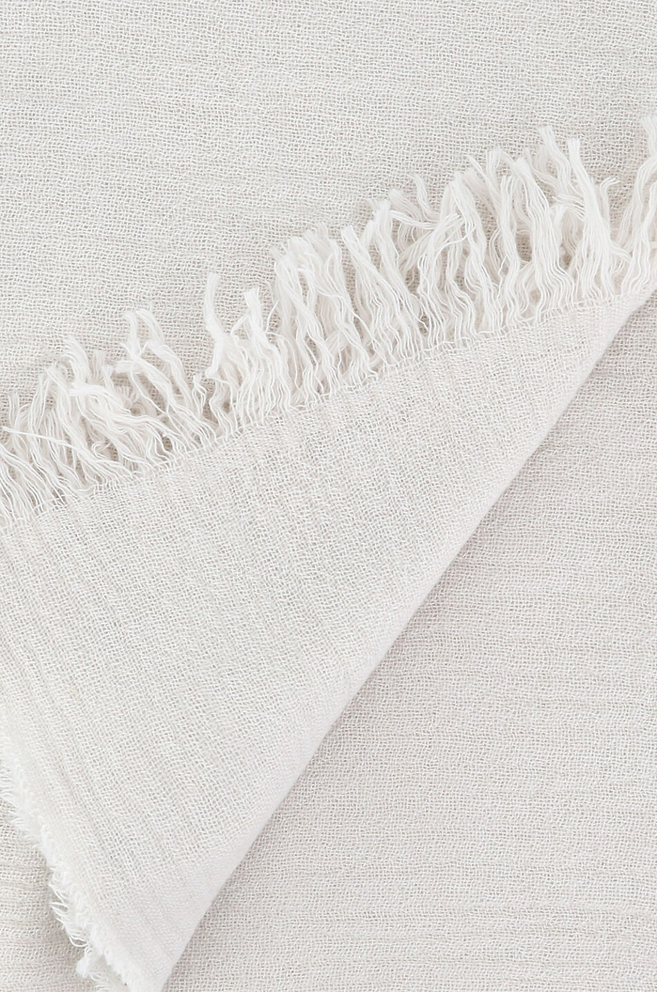 Feiner Webschal mit glitzerndem Perlendetail