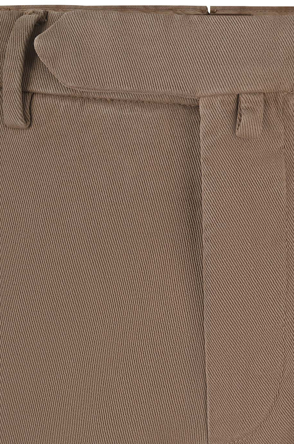 B SETTECENTO Pantalon chino slim en coton Homme Beige moyen 3