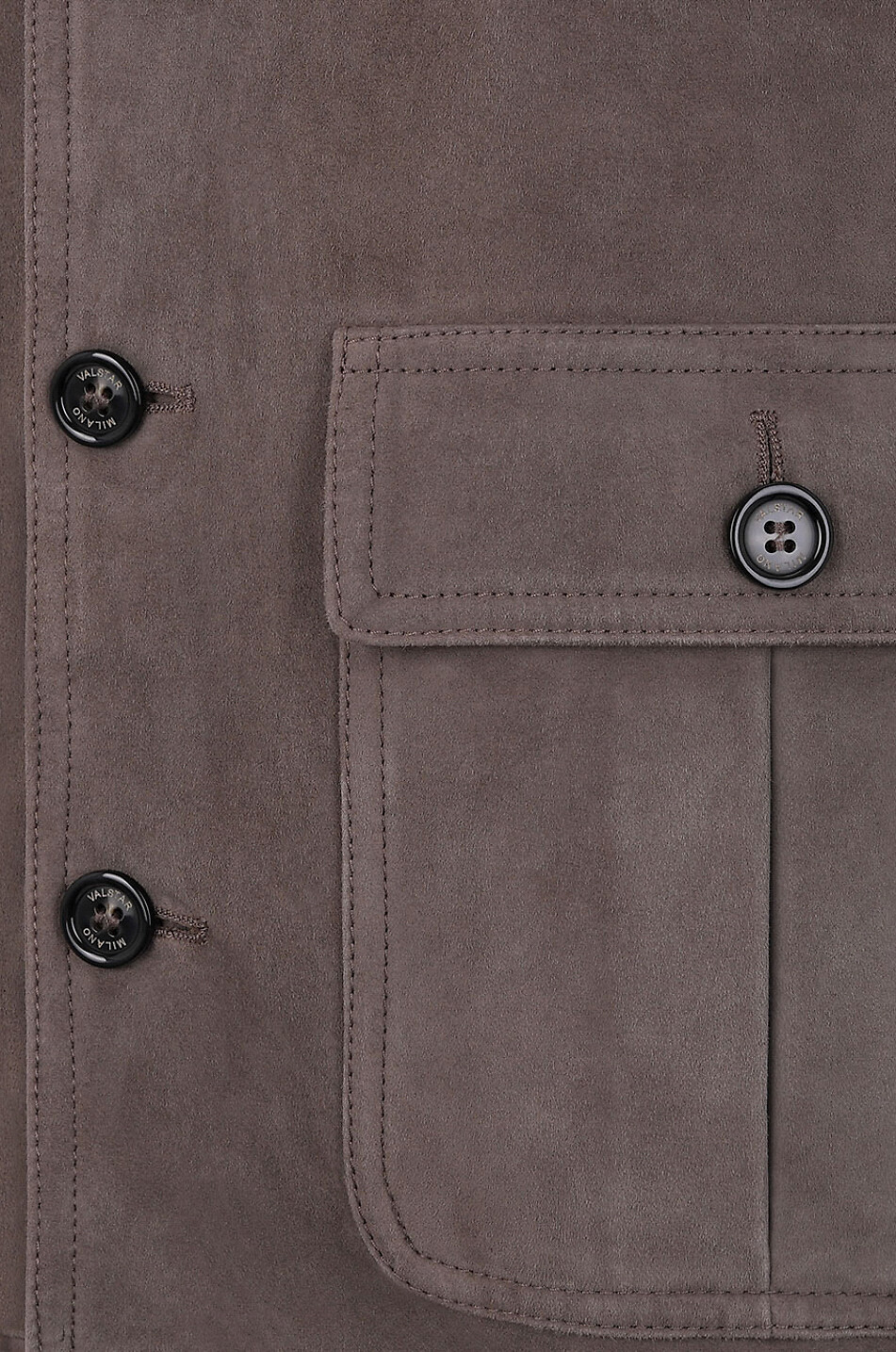 VALSTAR MILANO 1911 Valstarino goatskin jacket Men DARK GREY 3