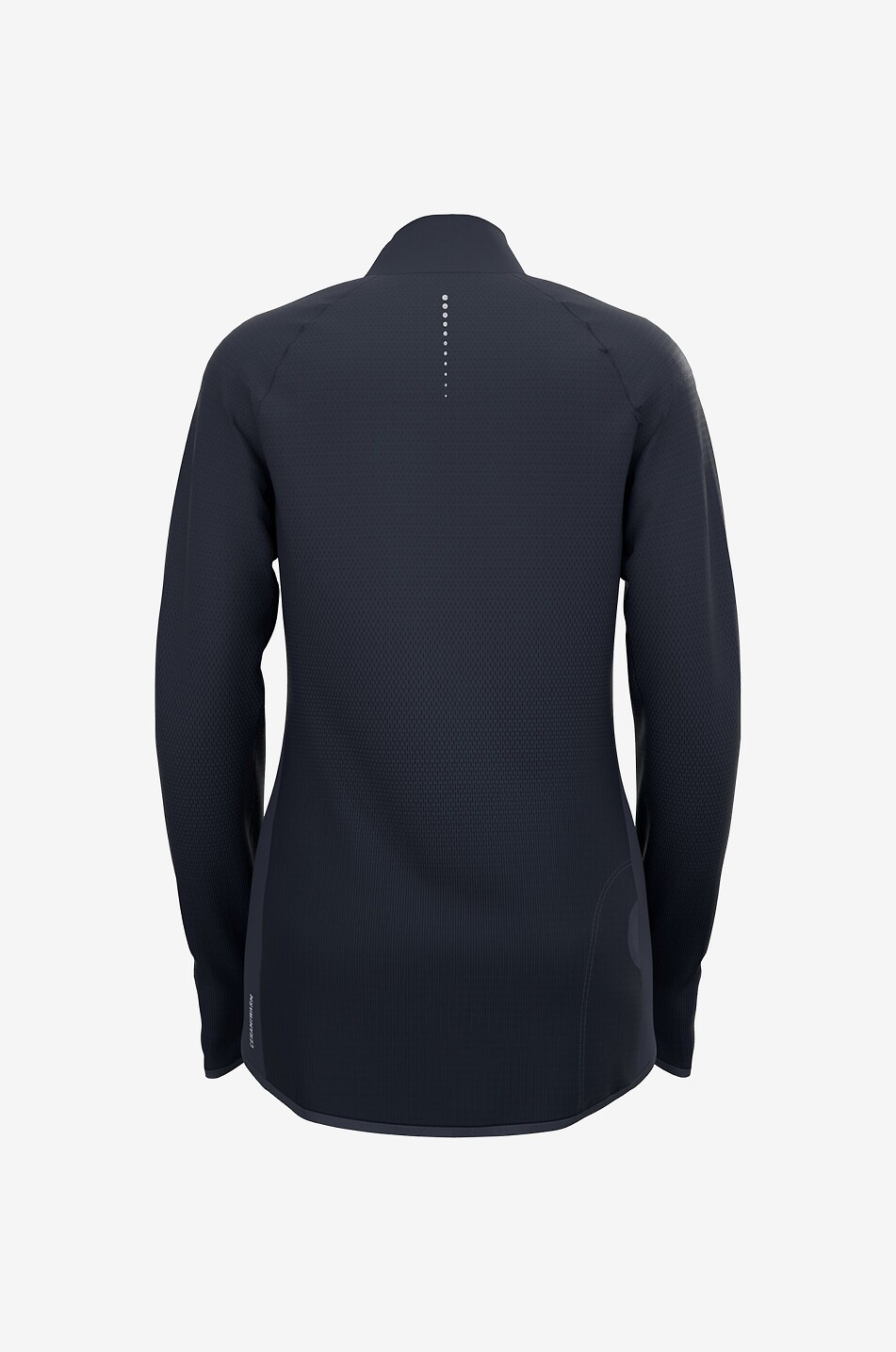 ODLO Running-Langarm-Top mit Zip-Kragen Zeroweight Damen DUNKELBLAU 3