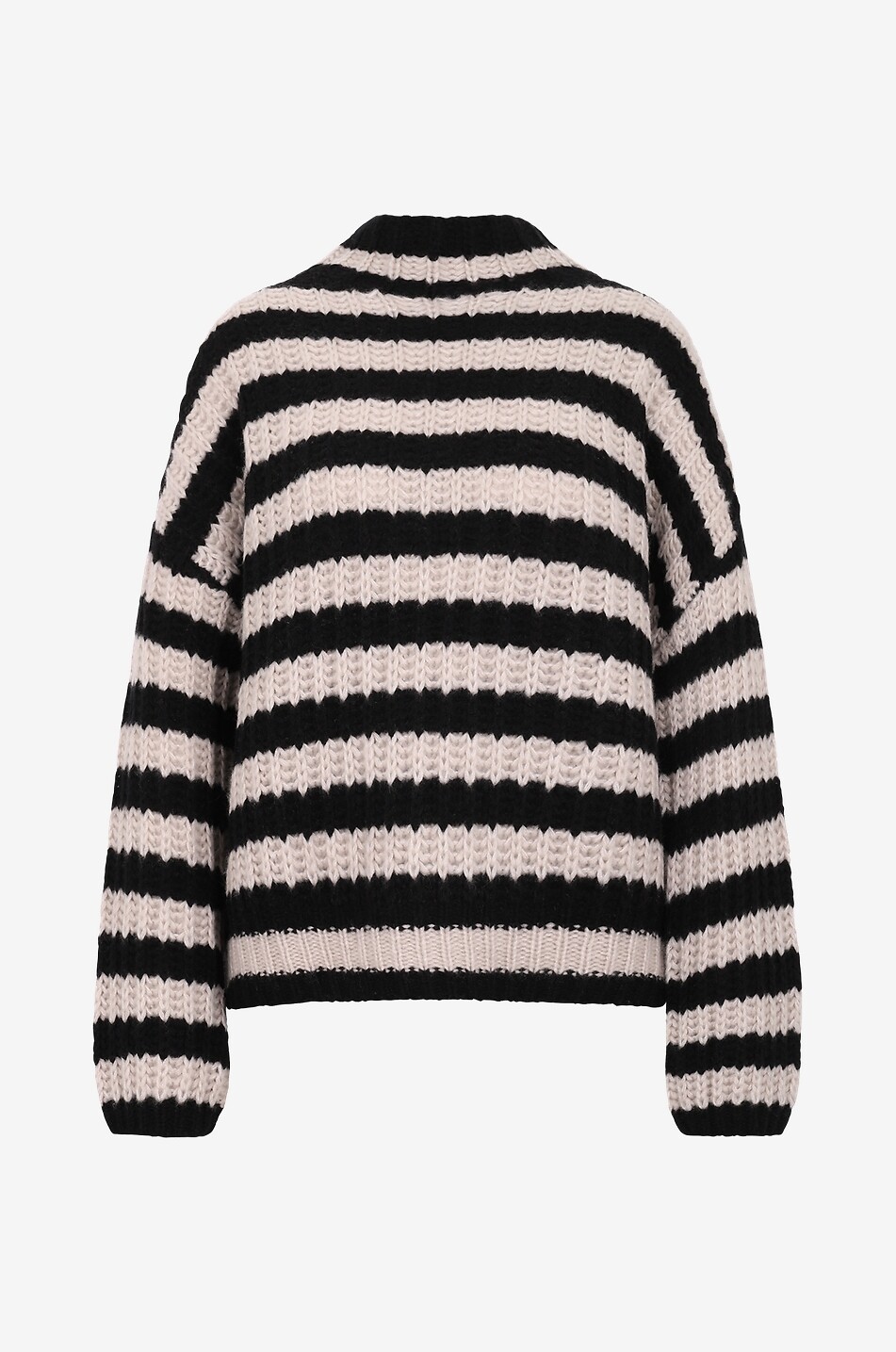 HEMISPHERE Pull boxy en maille côtelée épaisse à rayures Femme MULTICOLORE1 1