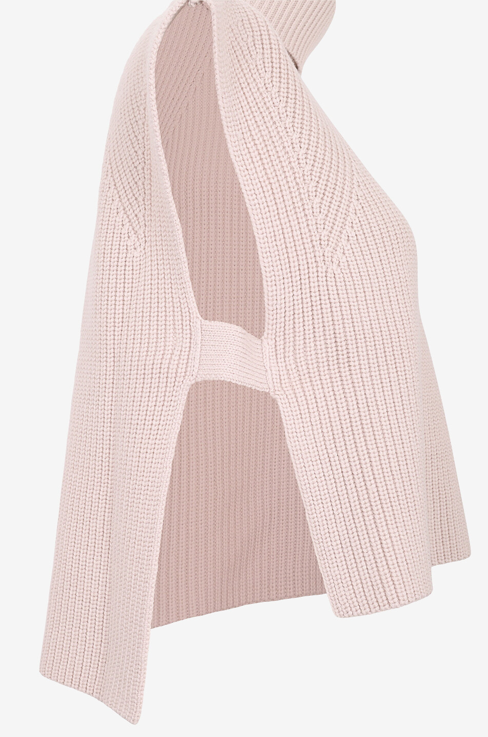 MARANT ETOILE Pullunder mit Seitenschlitzen und Rollkragen Megan Damen CREMEFARBEN 3