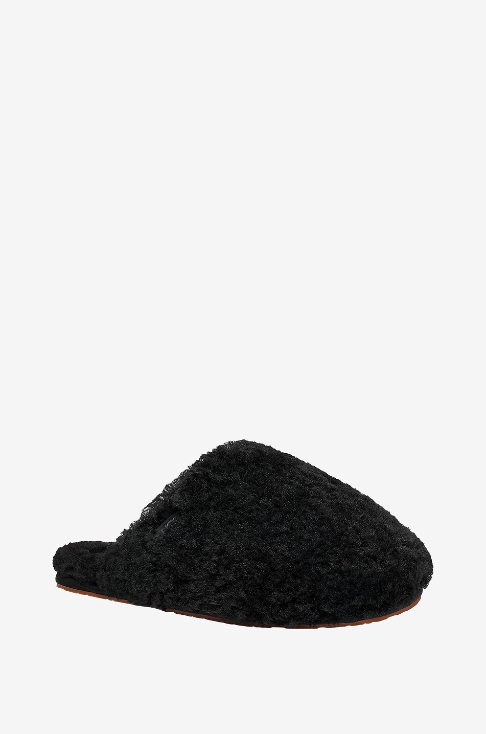 UGG Chaussons duveteuses W Maxi Curly Slide Femme NOIR 1
