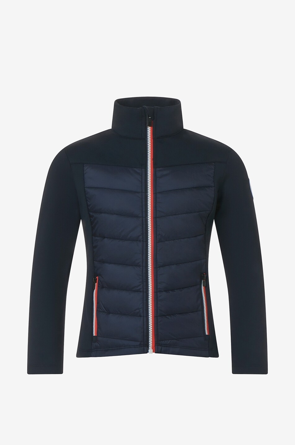 FUSALP Kinder-Midlayer-Jacke Altair Unisex DUNKELBLAU 1