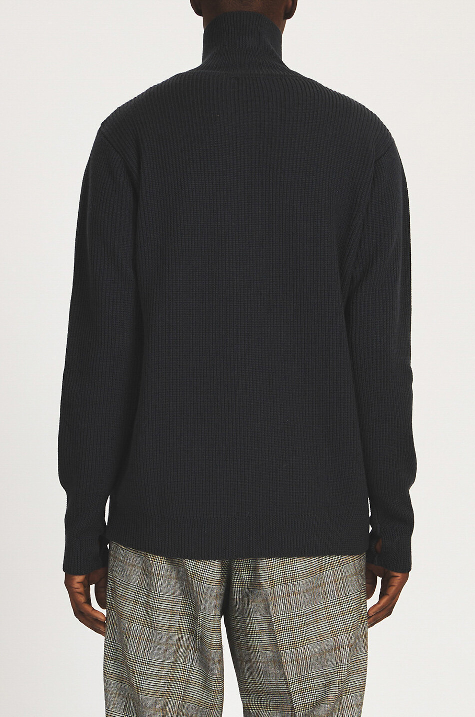BARENA VENEZIA Dori Cruna ribbed full-zip cardigan Men Colourless 5