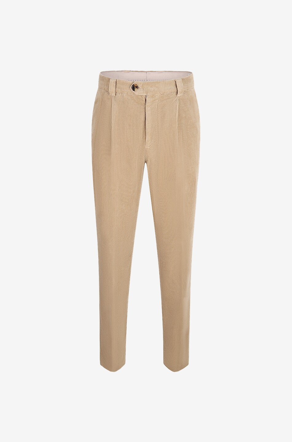 Hose aus Cordsamt Leisure Fit