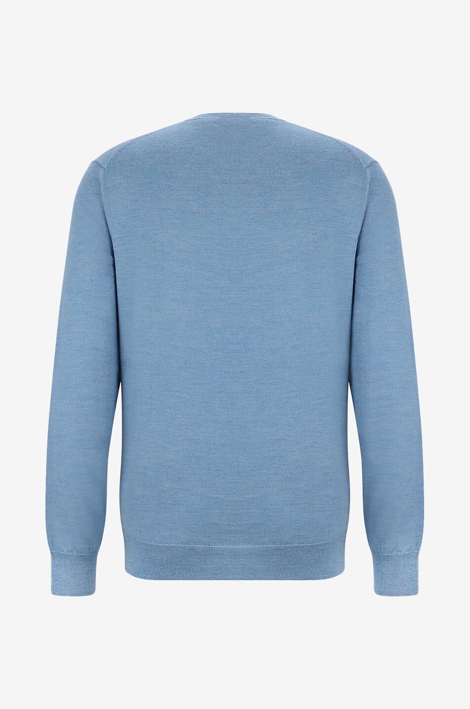 Feiner Rundhalspullover aus Wolle Pony