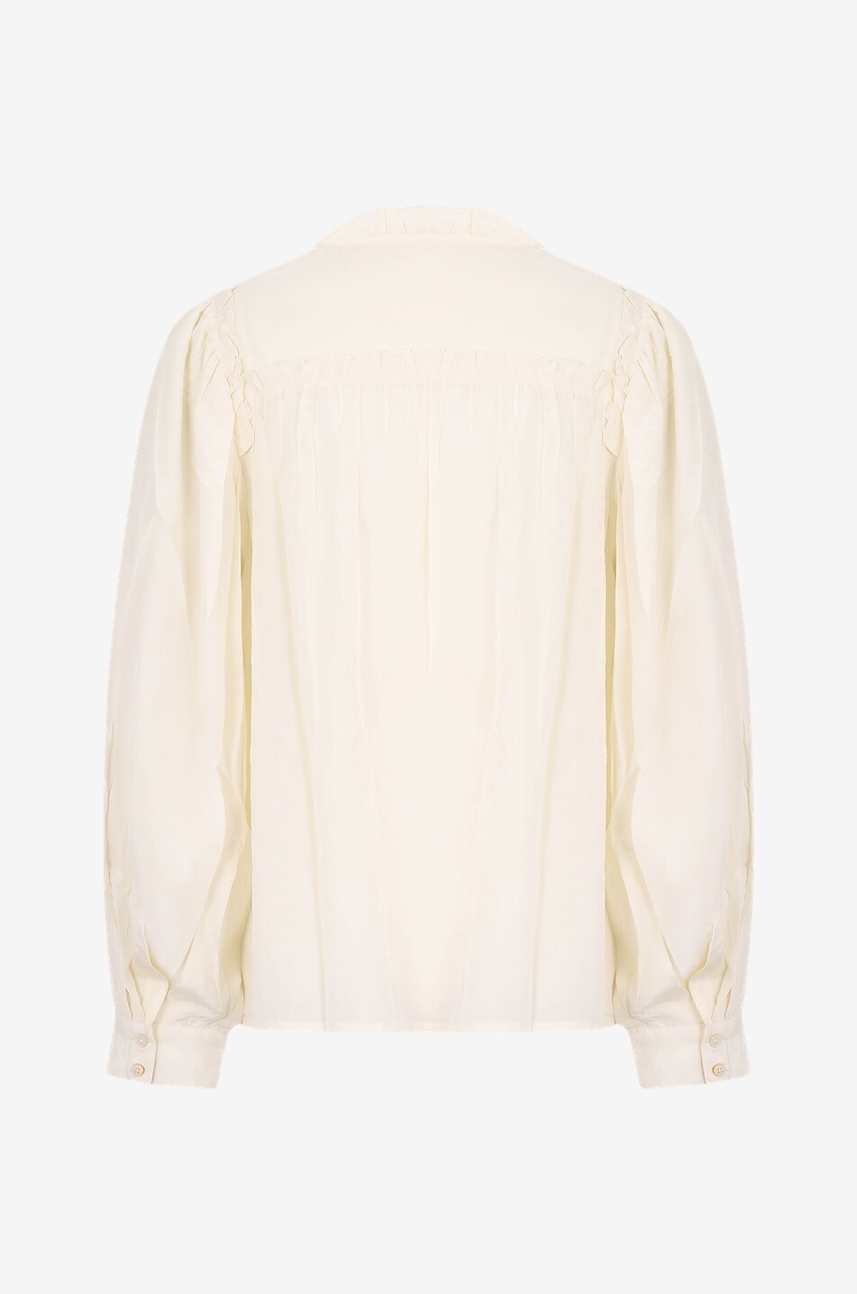 Langärmelige Bluse aus Seide Soraya