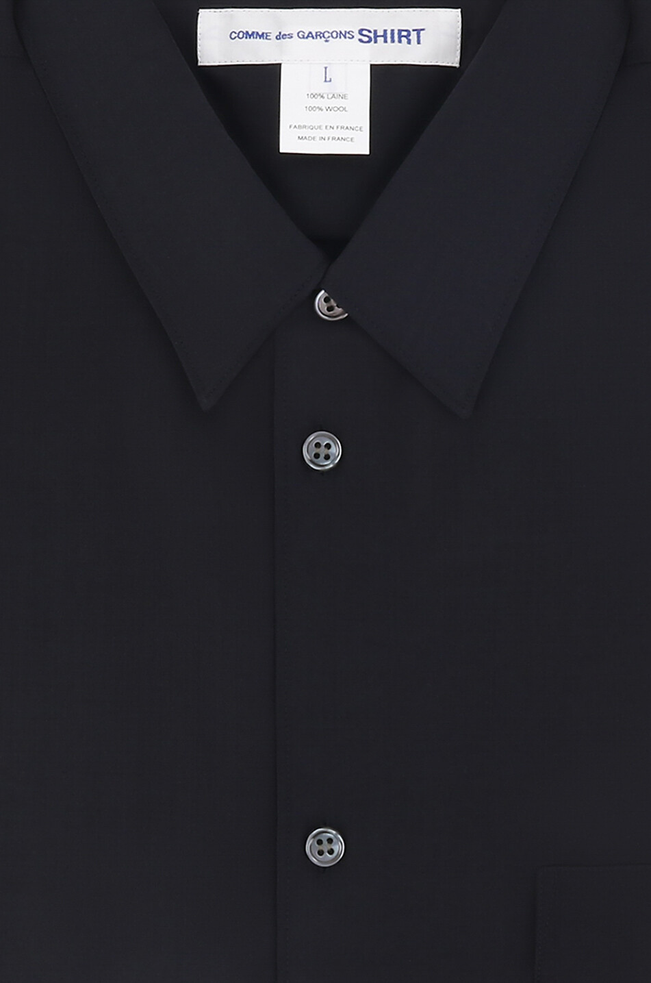 Langarm-Hemd aus Wolle Forever