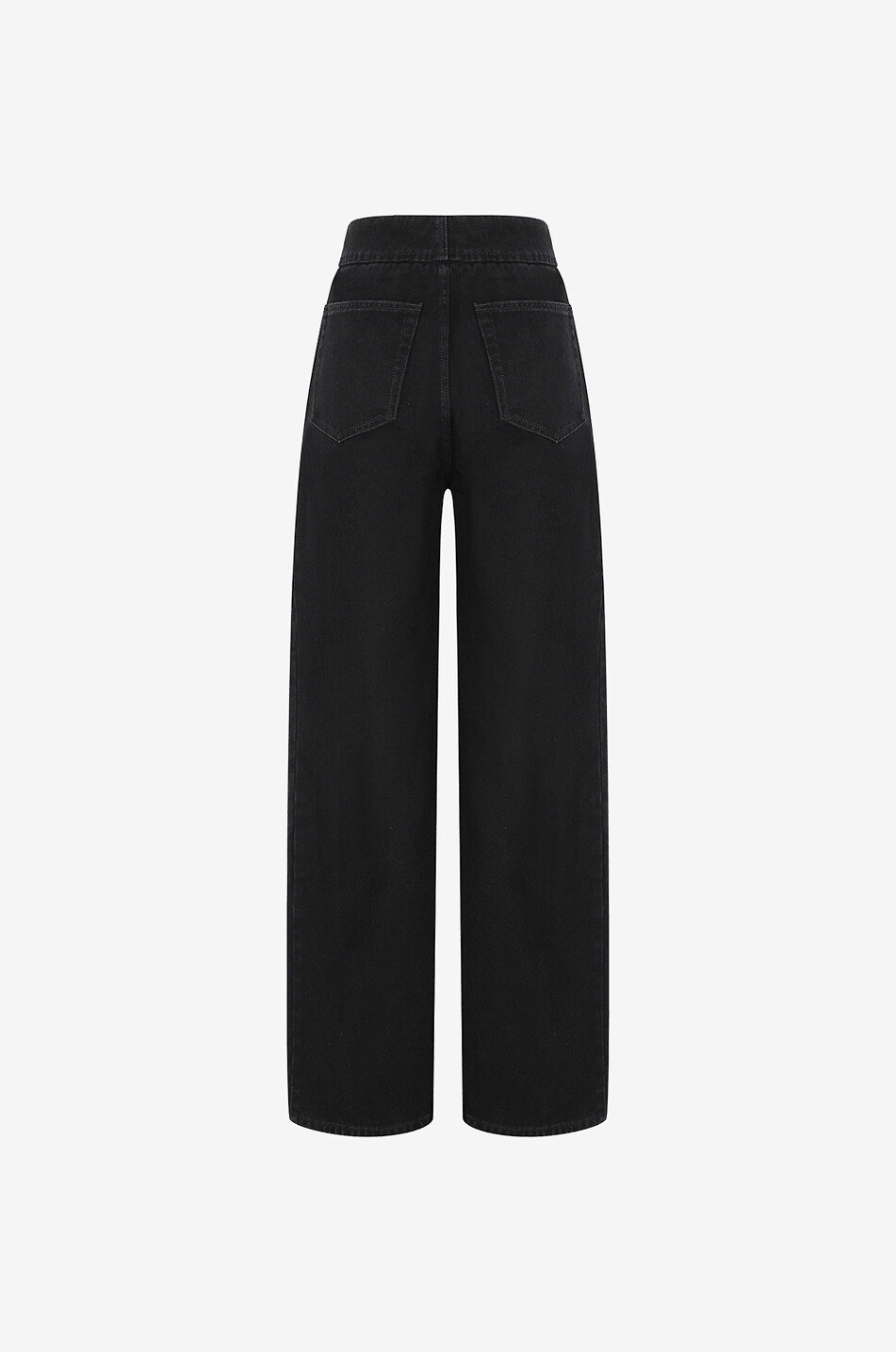 Jean droit en coton