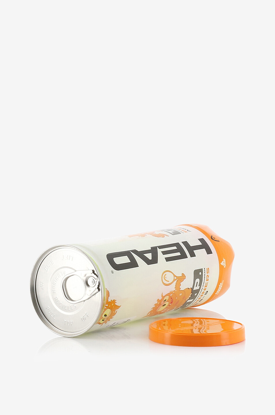 HEAD Tube de 3 balles de tennis enfant T.I.P. Beginners Unisexe ORANGE 2