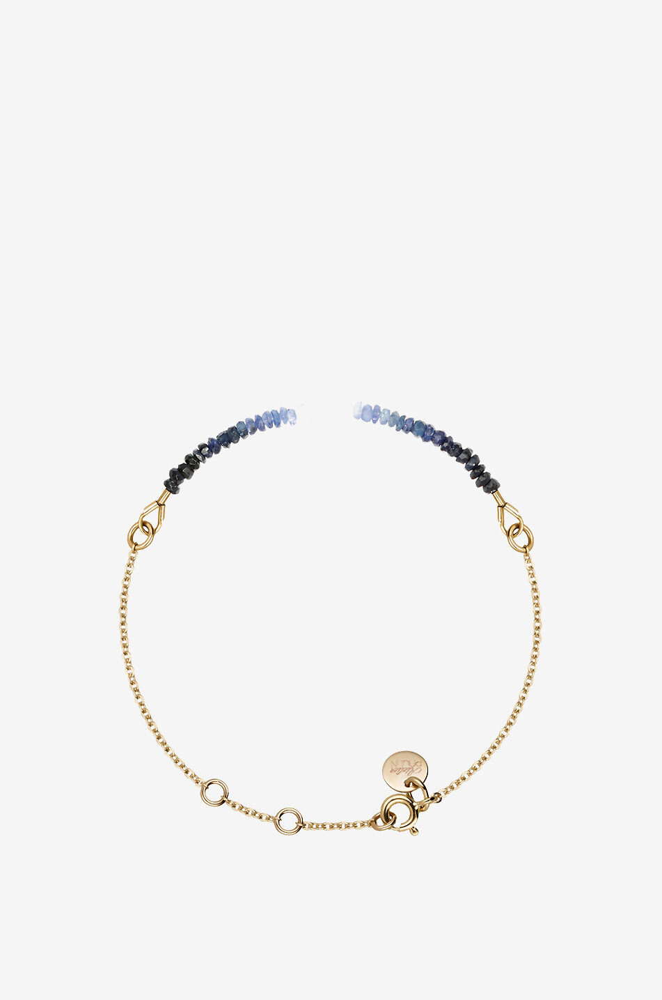 Bracelet doré Nonza Saphir