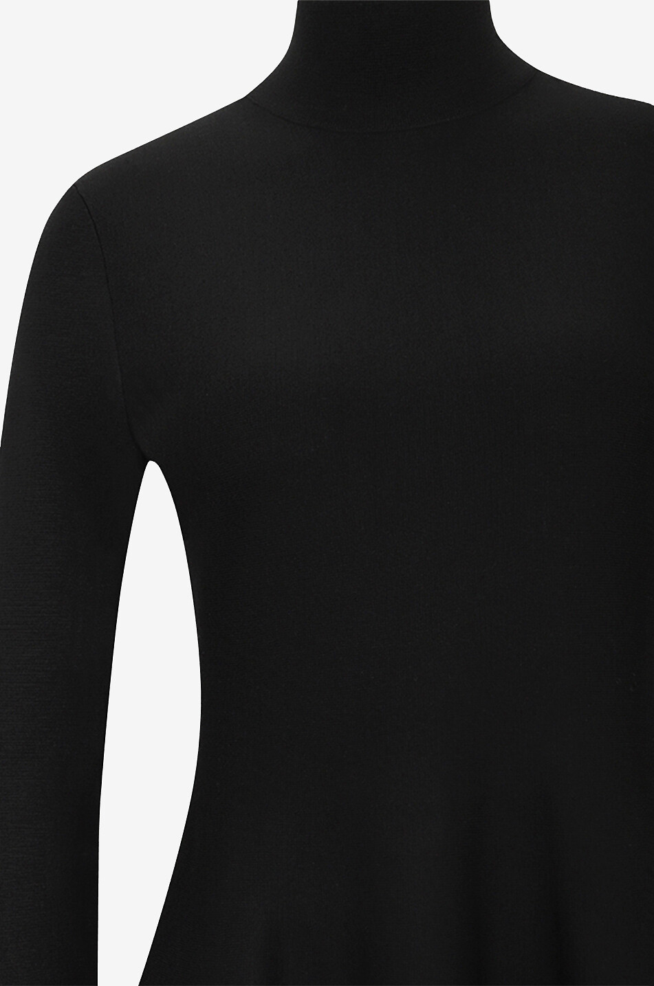 AKRIS PUNTO Ausgestelltes Midistrickkleid Punto Milano Damen SCHWARZ 3