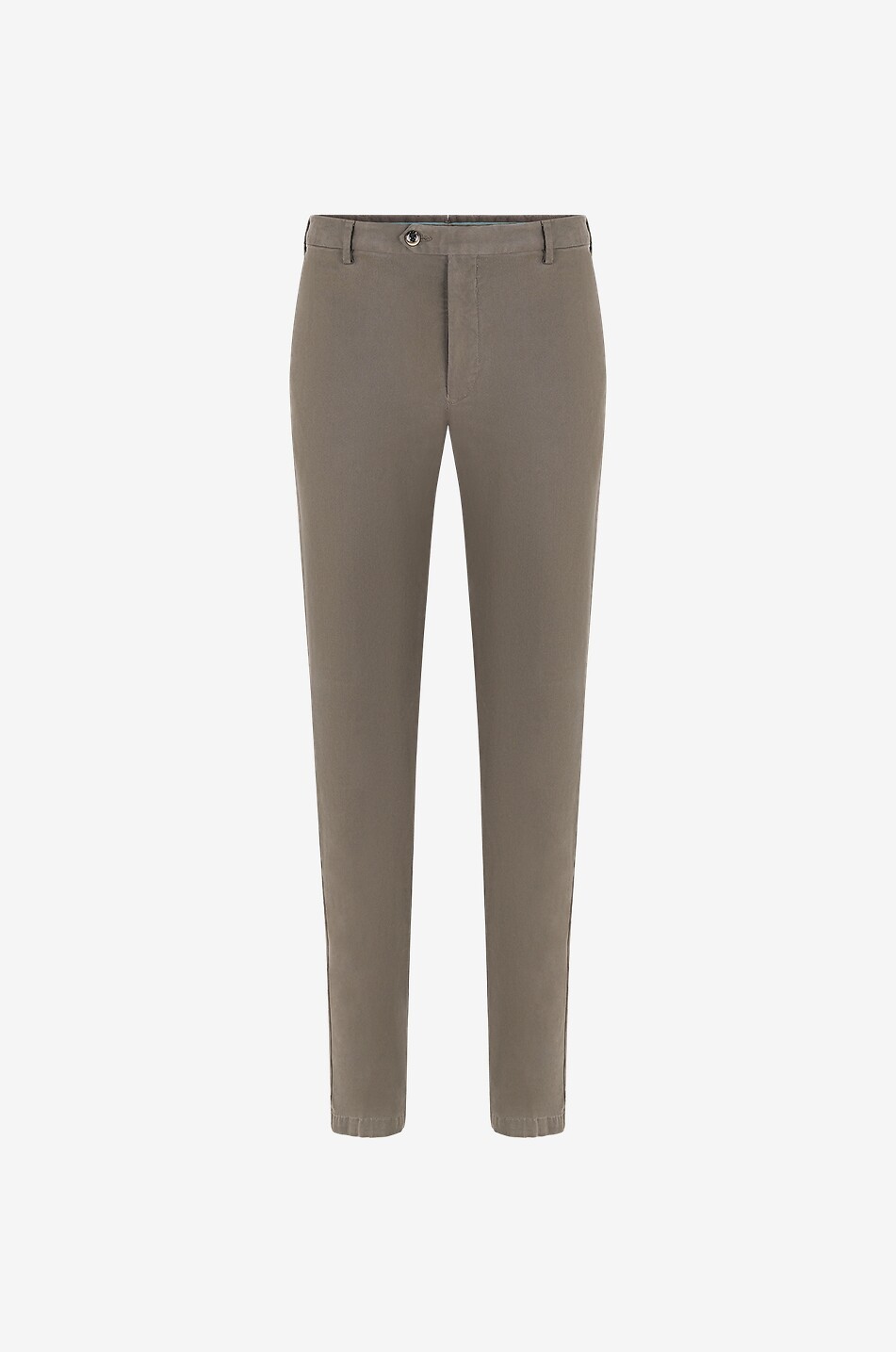 Pantalon chino slim toucher velours City