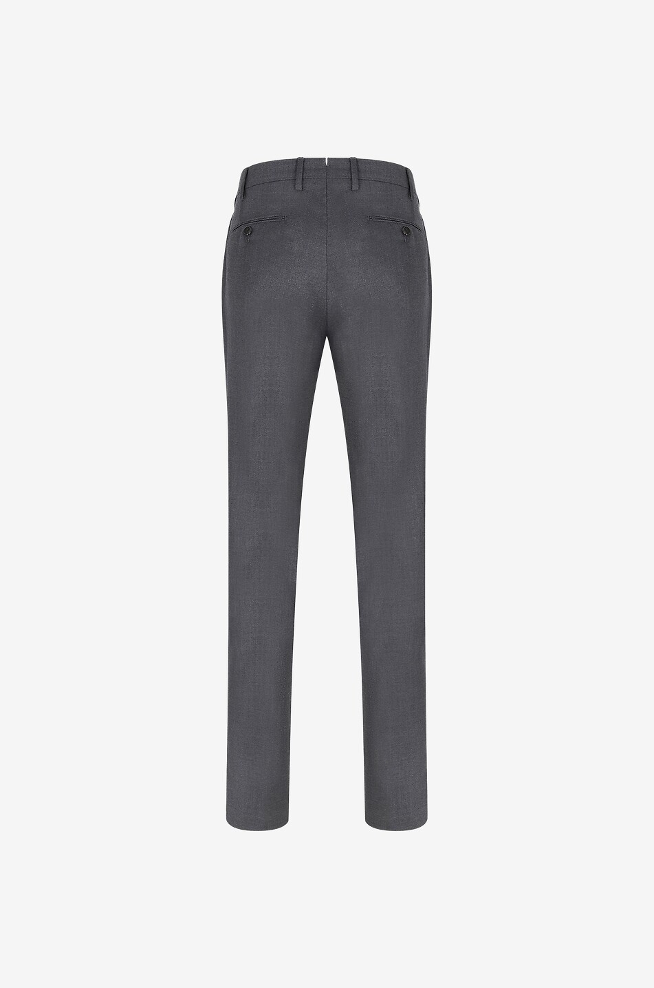 GERMANO Pantalon droit en laine vierge Homme GRIS MOYEN 2