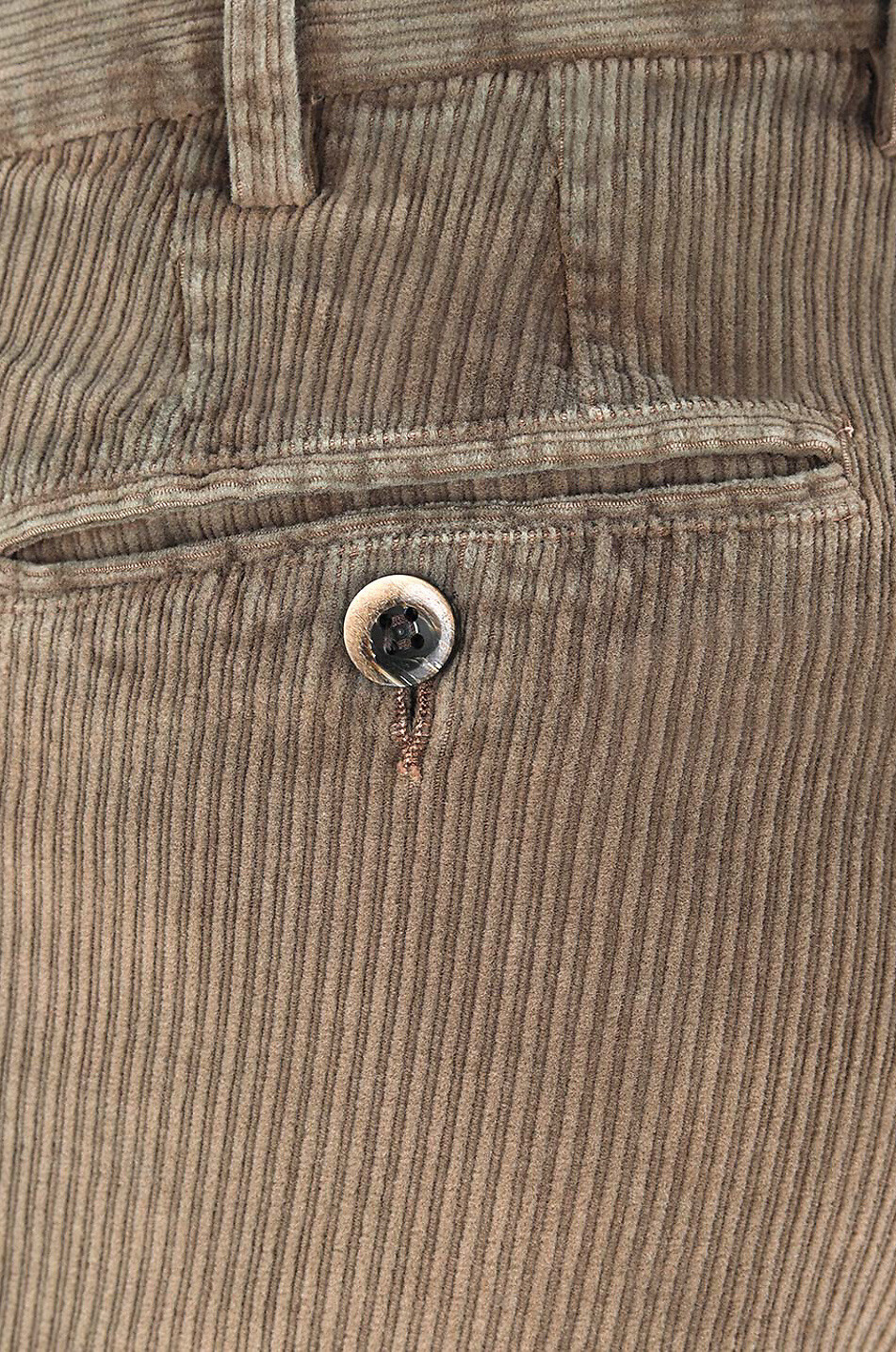 Slim-Fit-Hose aus Cordsamt City Shade