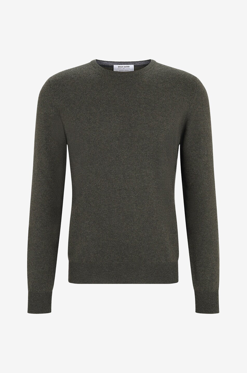 Kaschmirpullover mit Rundhalsausschnitt