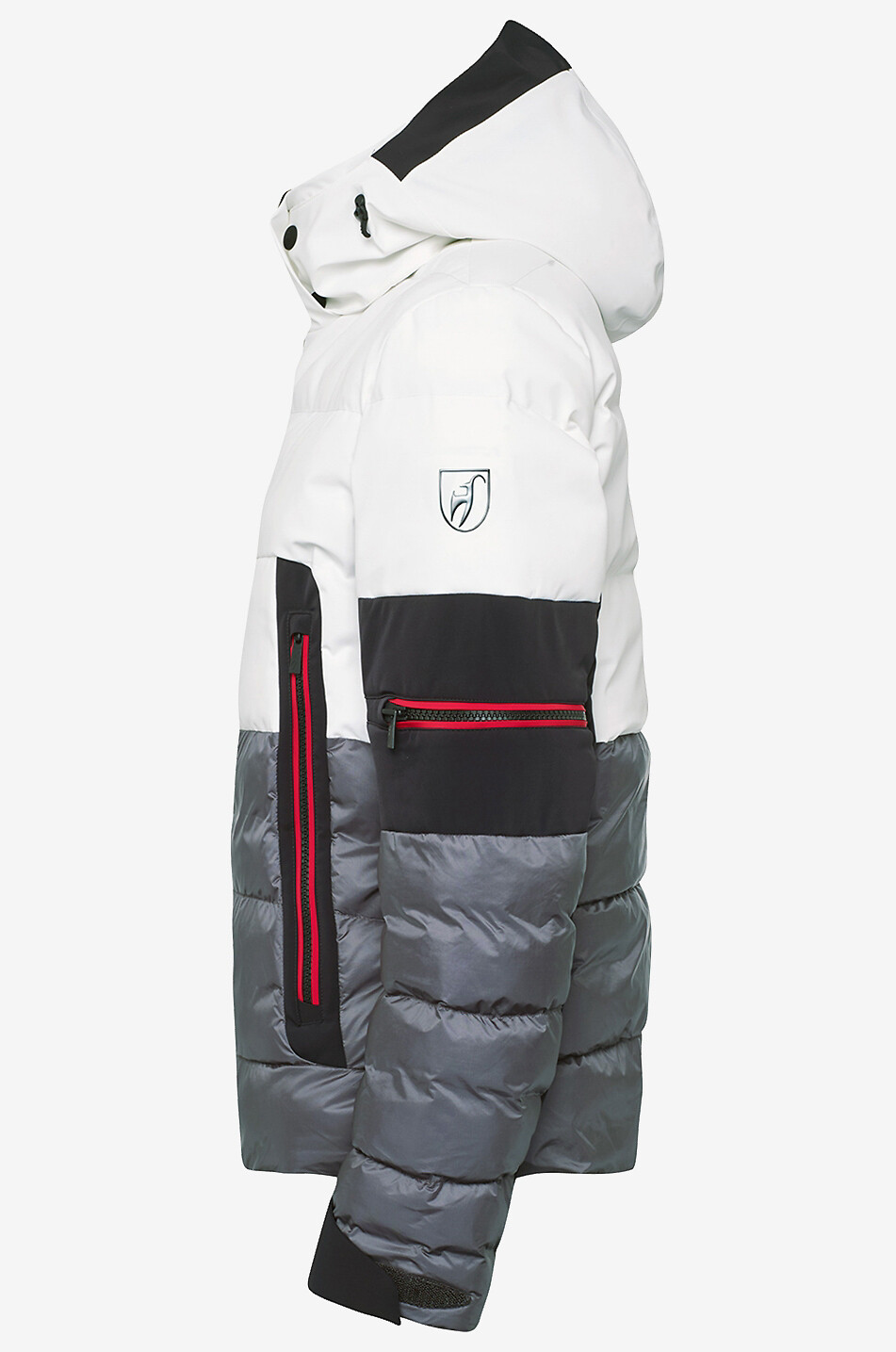 TONI SAILER Wattierte Skijacke mit Kapuze Maximus Herren WEISS 5