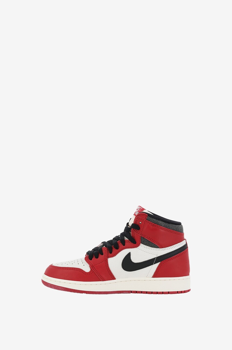 NIKE Rissige hohe Sneakers Air Jordan 1 Chicago Lost and Found Damen ROT 3