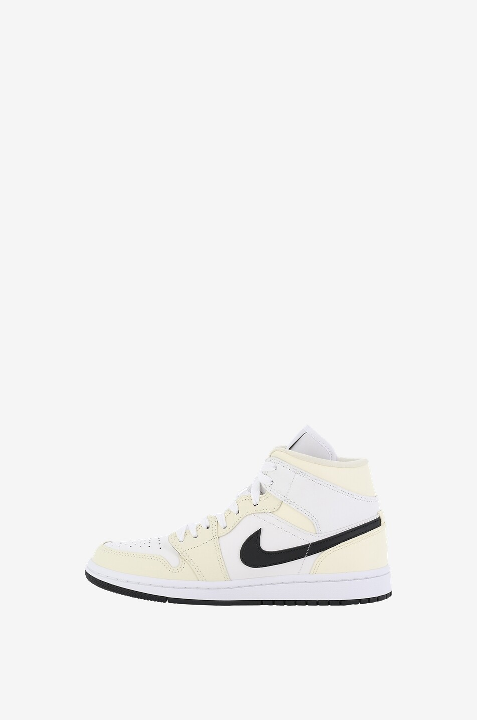 NIKE Hohe Sneakers WMNS Air Jordan 1 Mid Coconut Milk Damen CREMEFARBEN 3