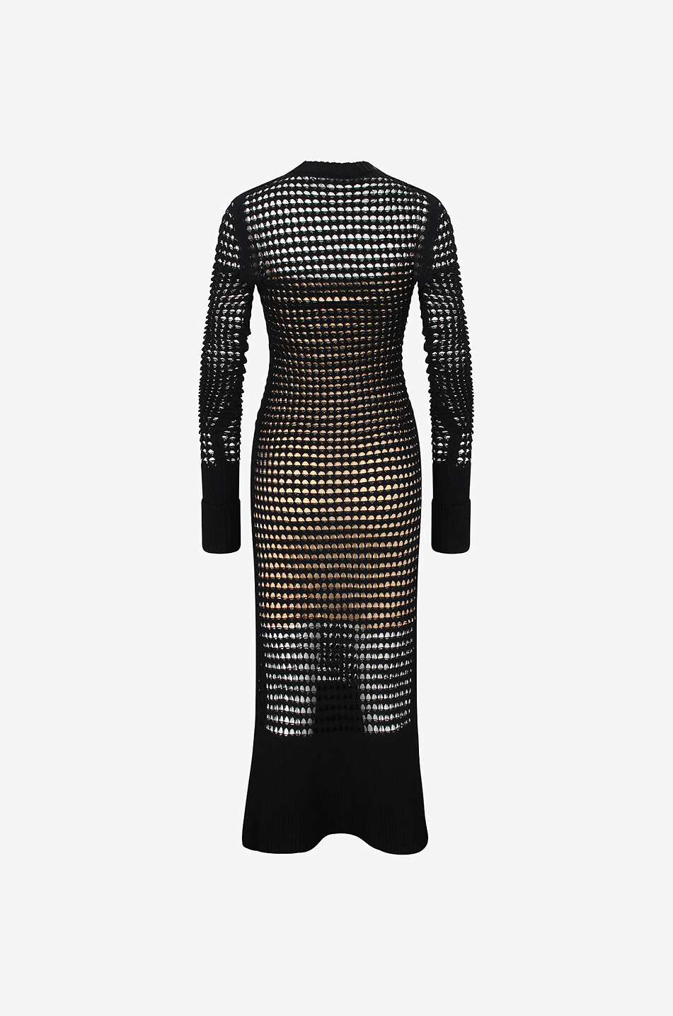 SPORTMAX Robe longue en coton Scenico Femme NOIR 2