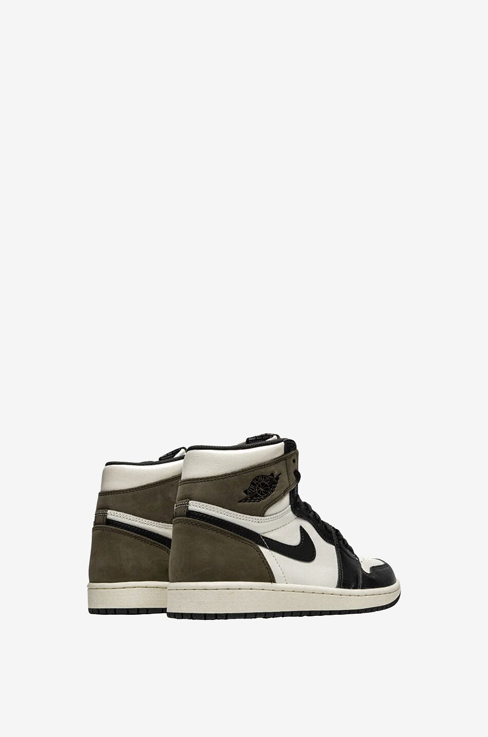 Air Jordan 1 Retro High Sail Black Dark Mocha high top sneakers NIKE Bongenie