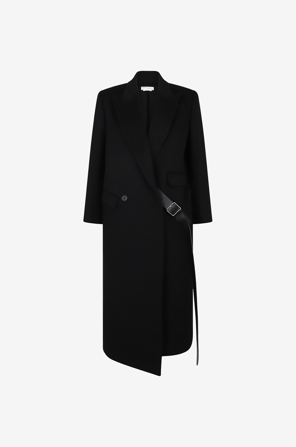 Langer Mantel aus Wolle