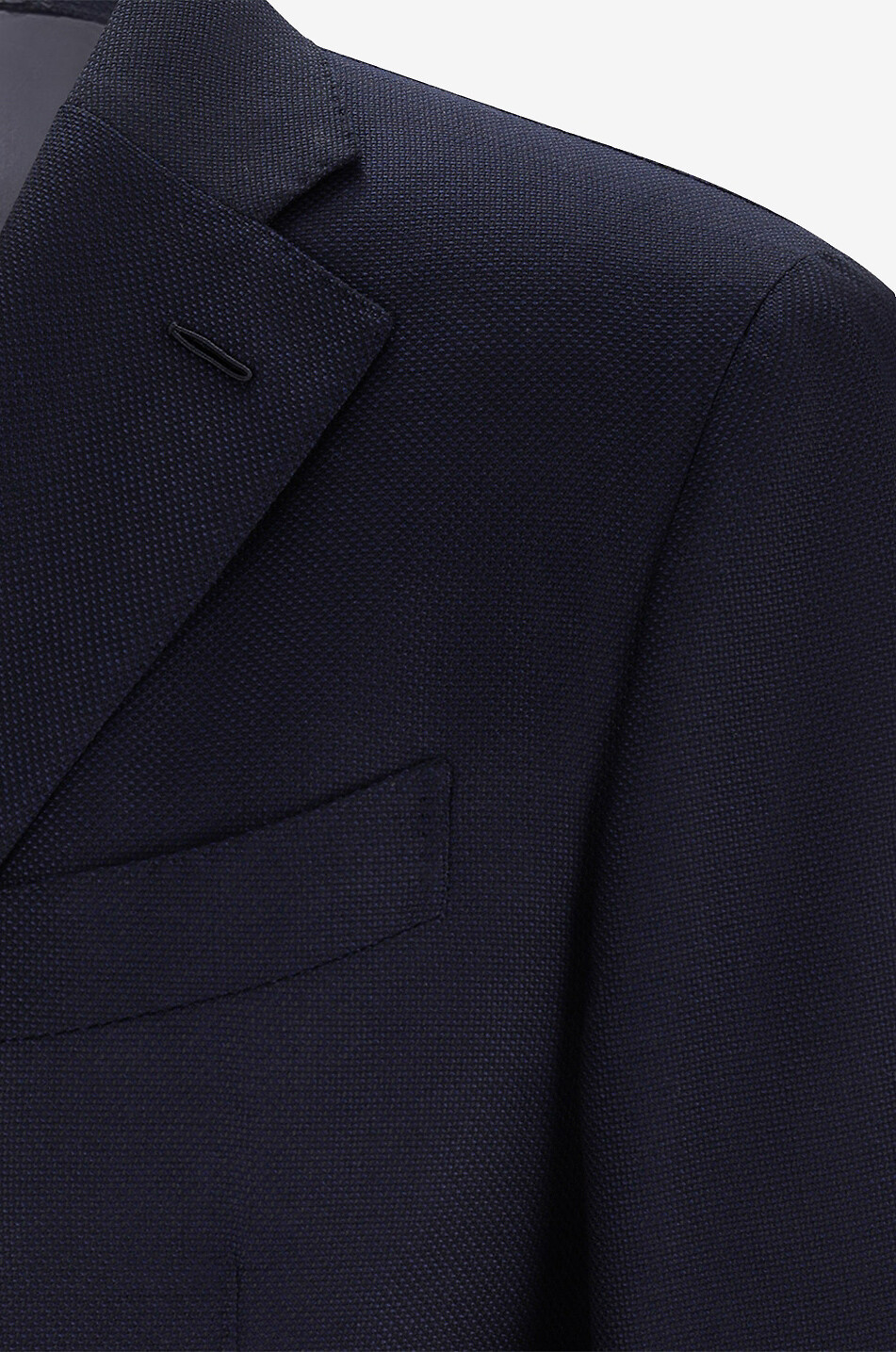 CARUSO Single-breasted wool blazer Men DARK BLUE 3