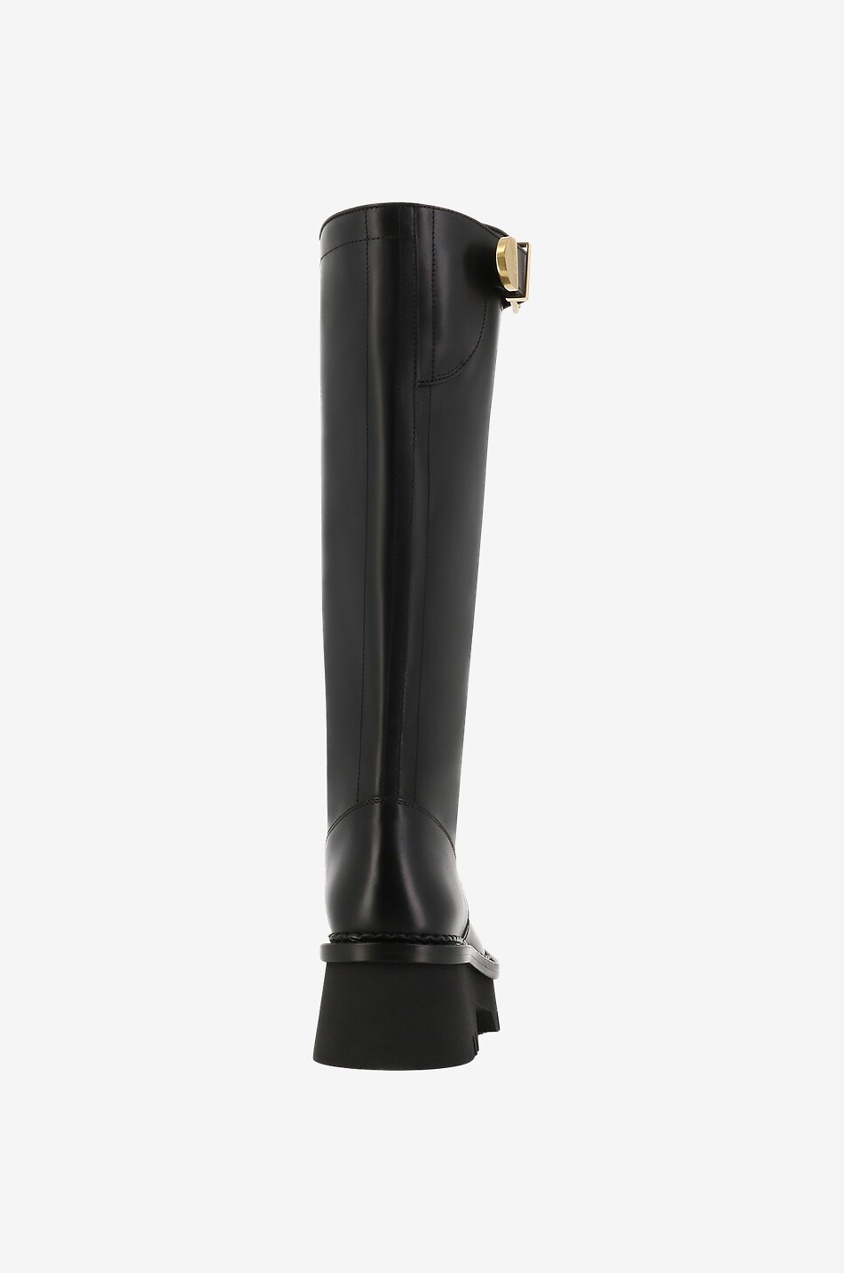 CHLOE Lederstiefel mit Schnalle Owena 50 Damen SCHWARZ 4